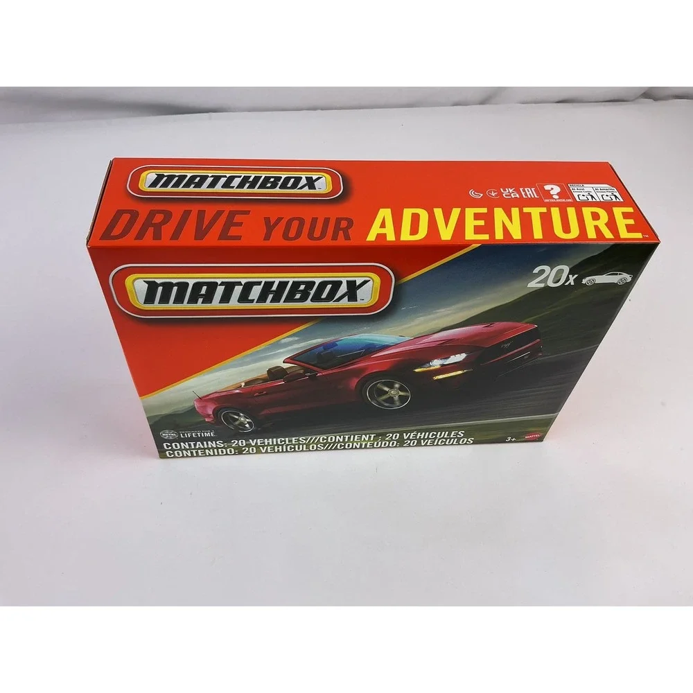 Matchbox 20‎ Piece Vehicle Collection Drive Your Adventure Toy Cars Gift Set